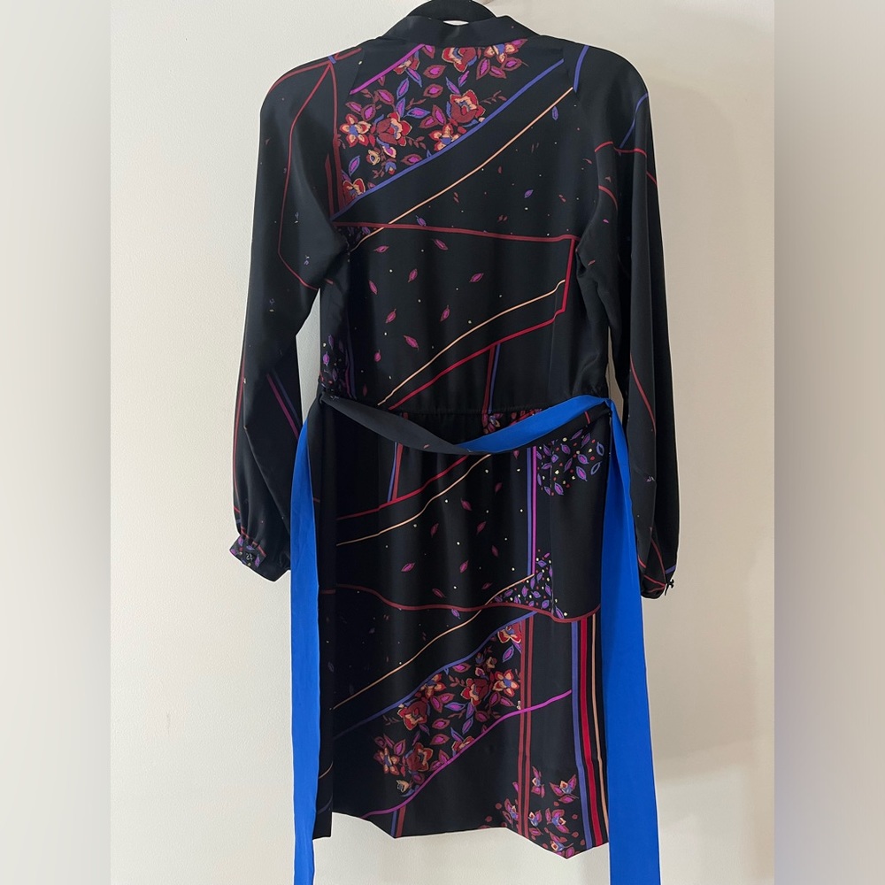 Oleg Cassini vintage short dress long sleeve + belt size 6 excellent condition - Picture 5 of 16